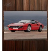 Металлическая табличка Ferrari 308 GTS